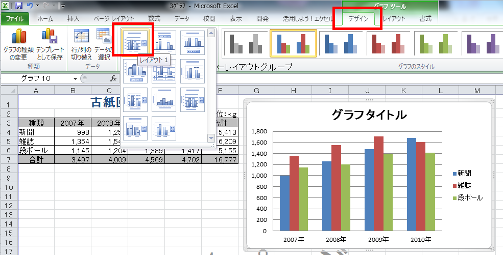 Excel10 使い方3 3 グラフ 作成方法 棒グラフ 複合グラフ 補助グラフ付き円グラフ 無料オンラインパソコンスクール Sangoya