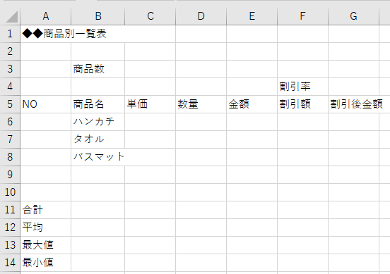 エクセルの使い方 初心者向け 見やすい表の作り方 文字 計算 関数 無料オンラインパソコンスクール Sangoya