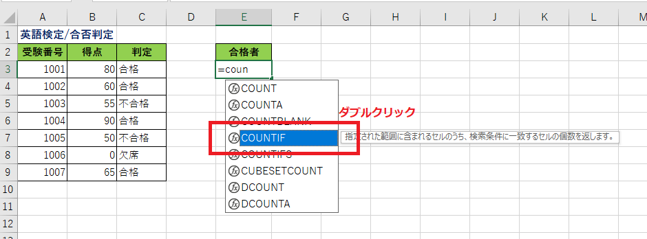 エクセルの使い方 Countif関数 以上 以下 複数条件で数える 無料オンラインパソコンスクール Sangoya